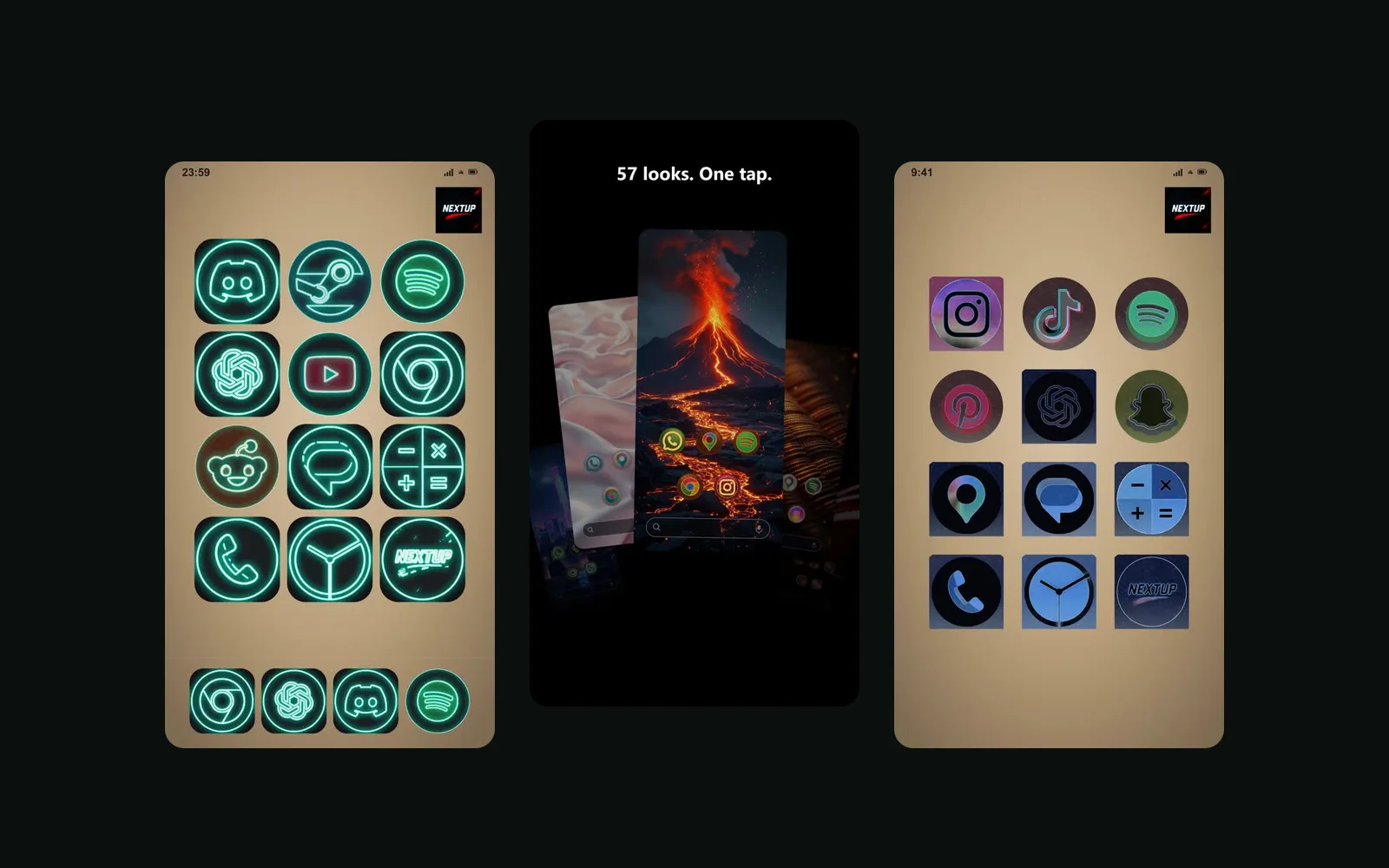 Three vertical video ads generated by the pipeline