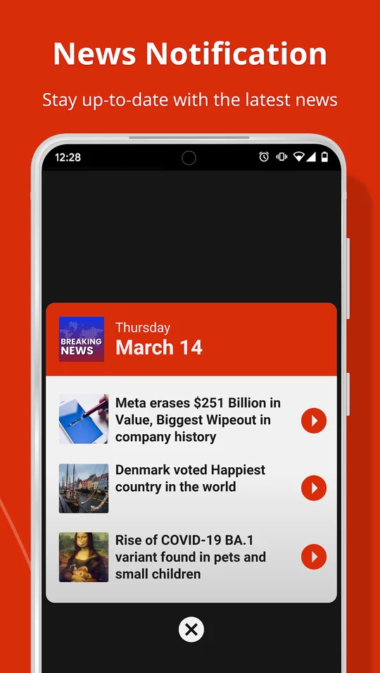 News notifications