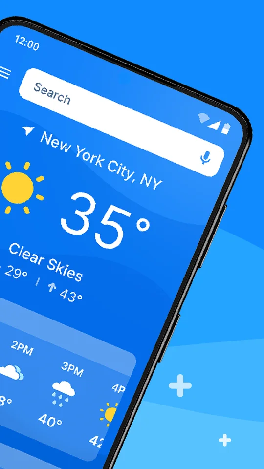 Switching locations and temperature units